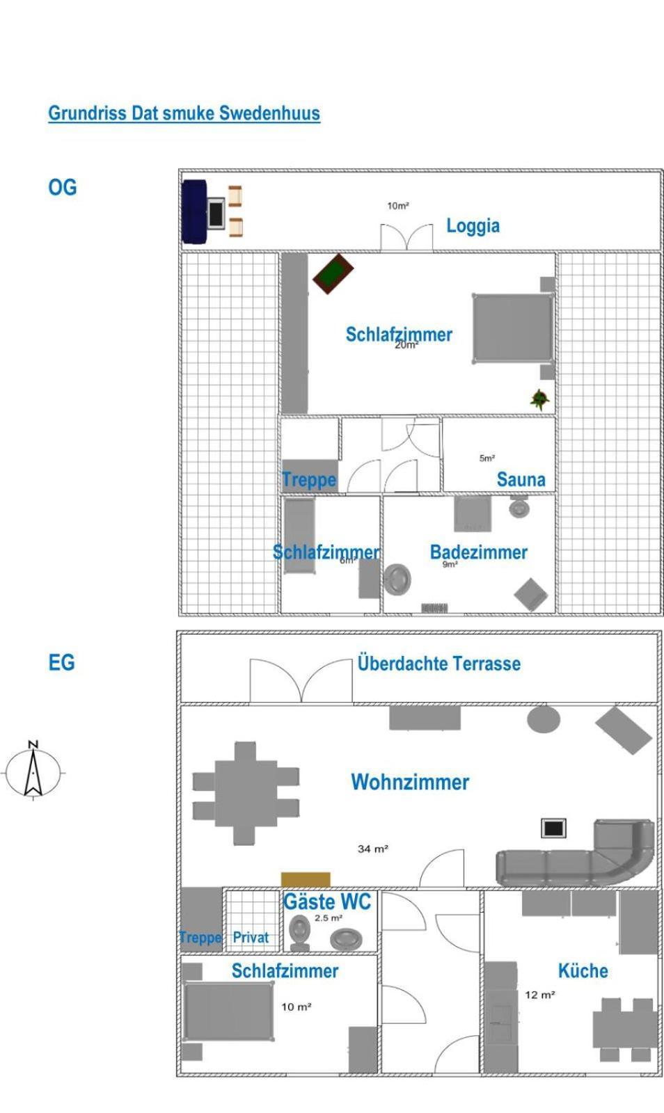 Ferienhaus Dat Smuke Swedenhuus 카페룬 외부 사진